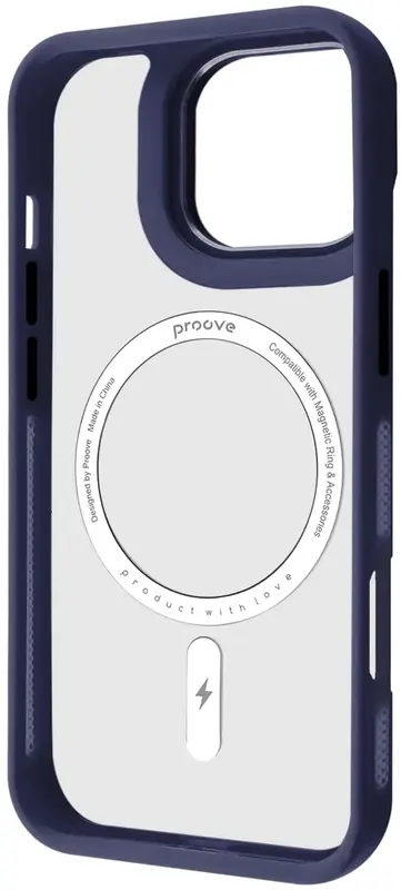 Чохол для iPhone 16 Pro Max Proove Essence Case with Magnetic Ring (midnight blue) - фото - №1