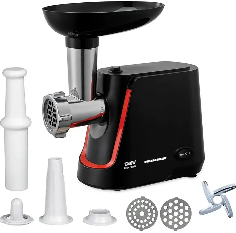 М'ясорубка Heinner MG-1250BK - фото - №3