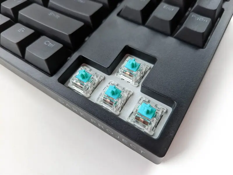 Набір перемикачів DARK PROJECT G3ms Saphire Mechanical (DP-SH-G3M-0001-TE) - фото - №4