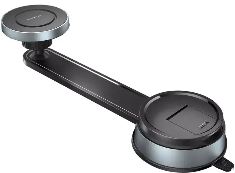 Автомобільний тримач Proove Truck Suction Type Car Mount (Black) - фото - №4