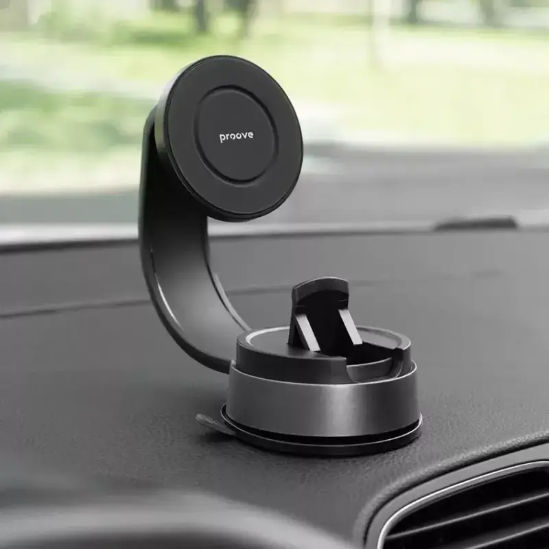 Автомобільний тримач Proove Truck Suction Type Car Mount (Black) - фото - №3