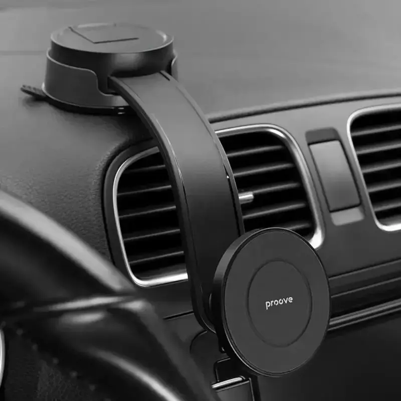Автомобільний тримач Proove Truck Suction Type Car Mount (Black) - фото - №2