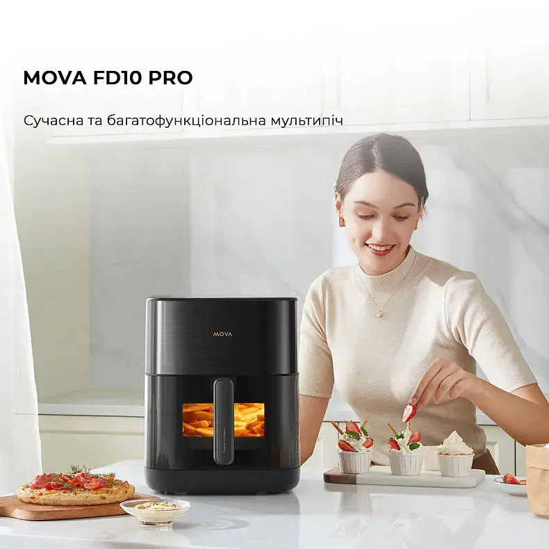 Мультипіч Mova FD10 Pro Black VFF12A - фото - №17