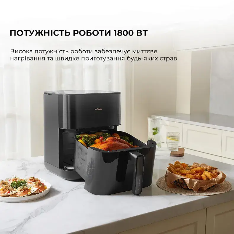 Мультипіч Mova FD10 Pro Black VFF12A - фото - №16
