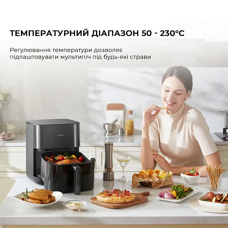 Мультипіч Mova FD10 Pro Black VFF12A - фото - №12
