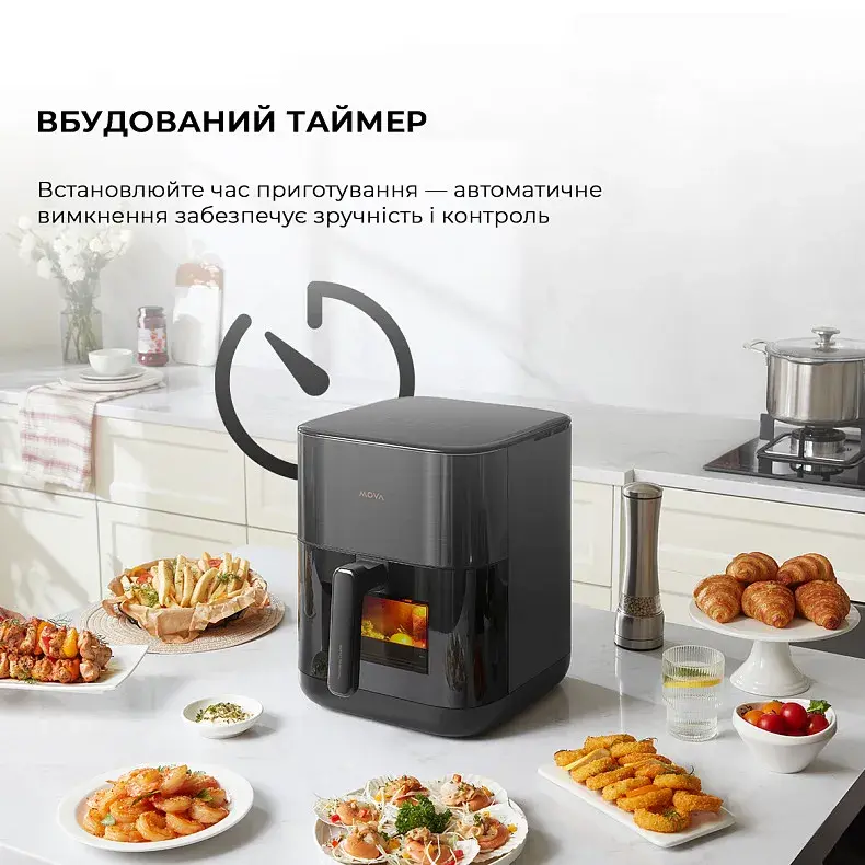 Мультипіч Mova FD10 Pro Black VFF12A - фото - №11