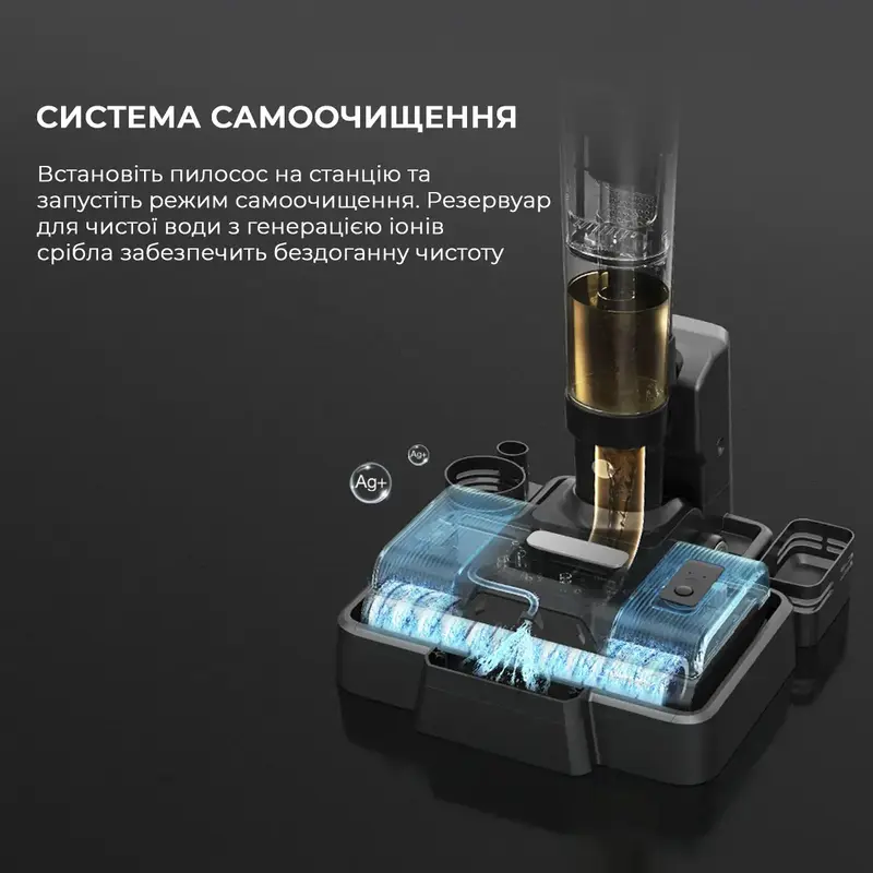 Бездротовий миючий пилосос Jimmy HW9 PRO MAX 2 в 1 - фото - №2