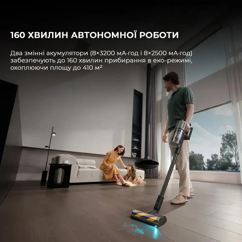 Акумуляторний пилосос Dreame Z40 Station - фото - №6