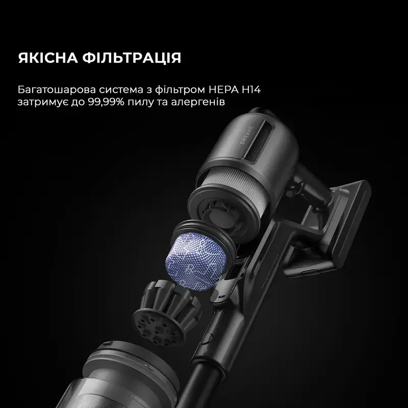 Акумуляторний пилосос Dreame Z40 Station - фото - №5