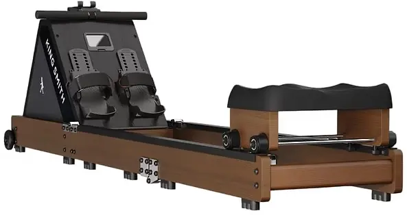 Гребной тренажер KingSmith Водный с системой тройного складывания WR20 (RMWR20F) Walnut Wood - фото - №0