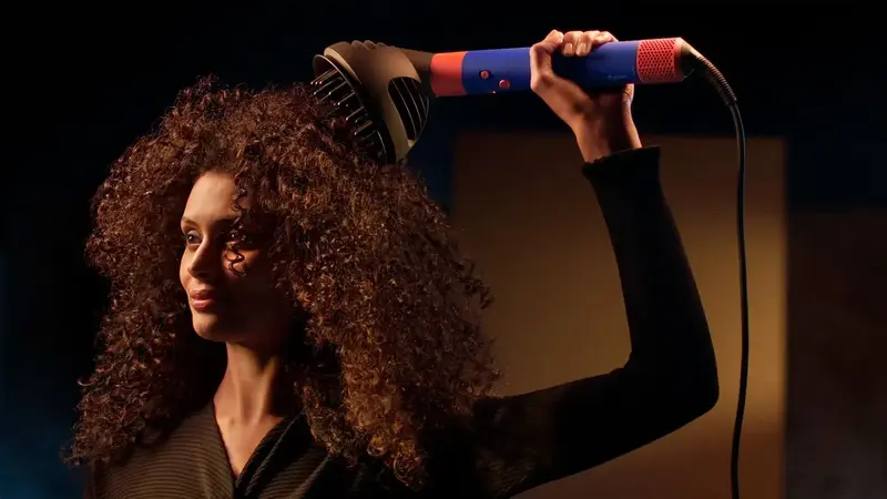 Стайлер Dyson Airwrap I.D. HS08 Curly+Coily Complete Long Vinca