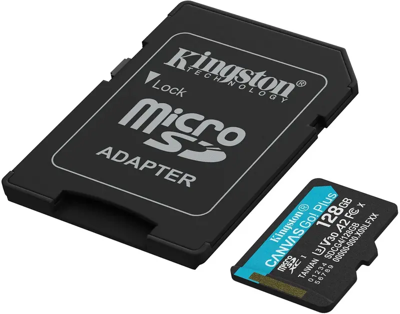 Карта пам'ятi MicroSD Kingston Canvas Go Plus 128Gb - фото - №2