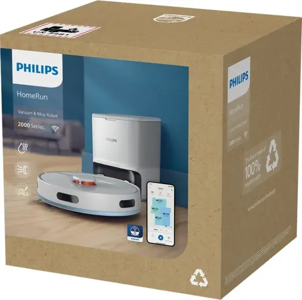 Робот-пилосос Philips Series 2000 XU2100/25 - фото - №5