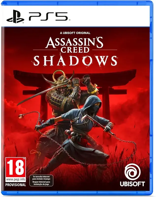 Диск PS5 Assassin's Creed Shadows - фото - №0