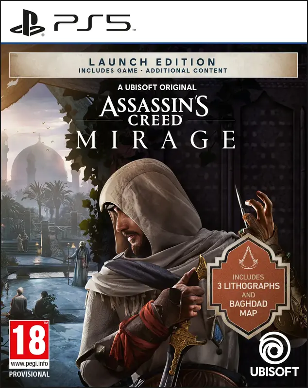 Диск PS5 Assassin's Creed Mirage Launch Edition - фото - №0