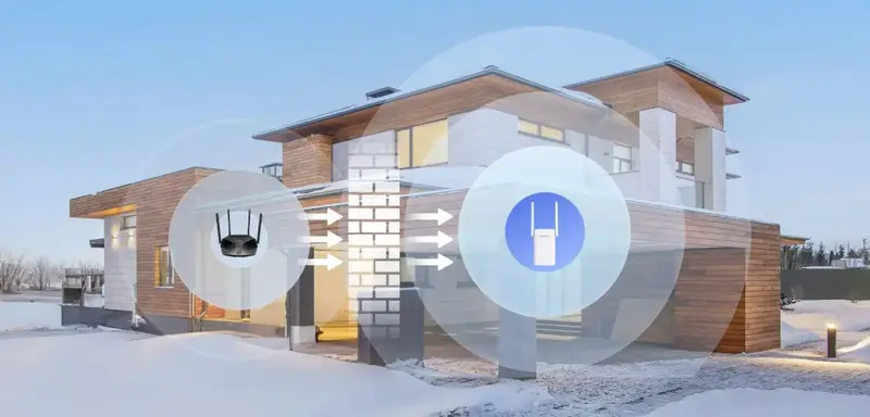 Пiдсилювачi Wi-Fi сигналу Mercusys ME80X 574+2402Мбит/с - фото - №3