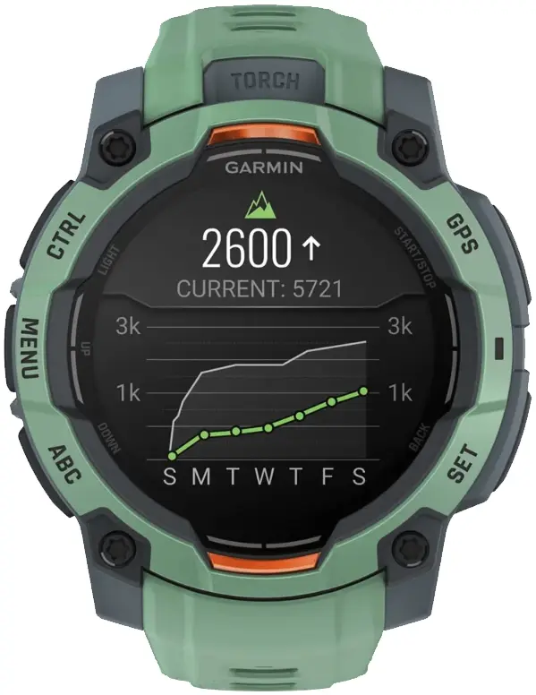 Смарт-годинник GARMIN Instinct 3 Amoled 45мм Neo Tropic - фото - №1