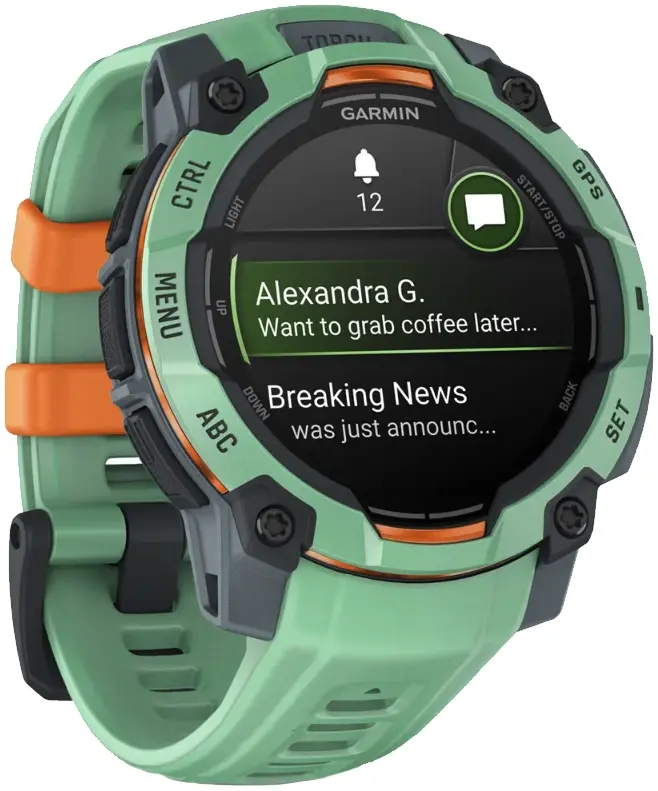 Смарт-годинник GARMIN Instinct 3 Amoled 45мм Neo Tropic - фото - №5