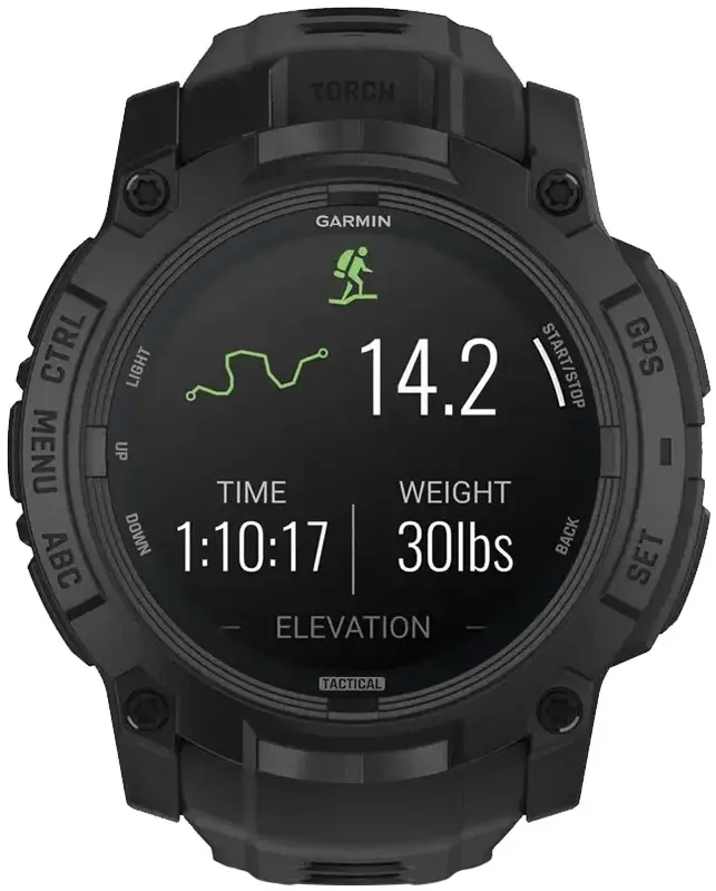 Смарт-годинник GARMIN Instinct 3 50мм Amoled Tactical Edition Black - фото - №1