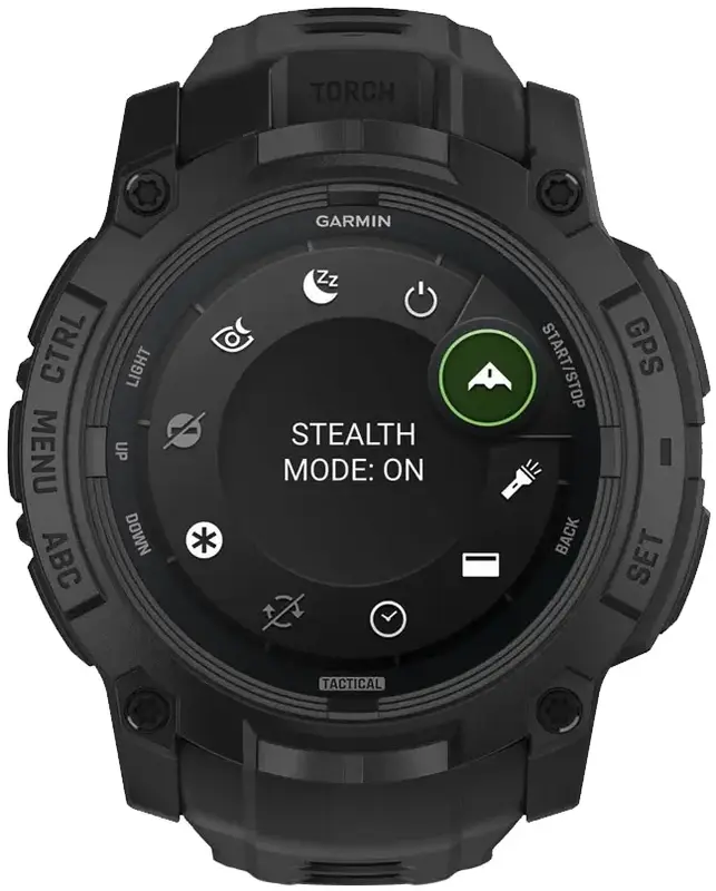 Смарт-годинник GARMIN Instinct 3 50мм Amoled Tactical Edition Black - фото - №3