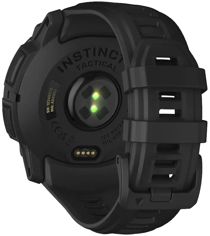 Смарт-годинник GARMIN Instinct 3 50мм Amoled Tactical Edition Black - фото - №6