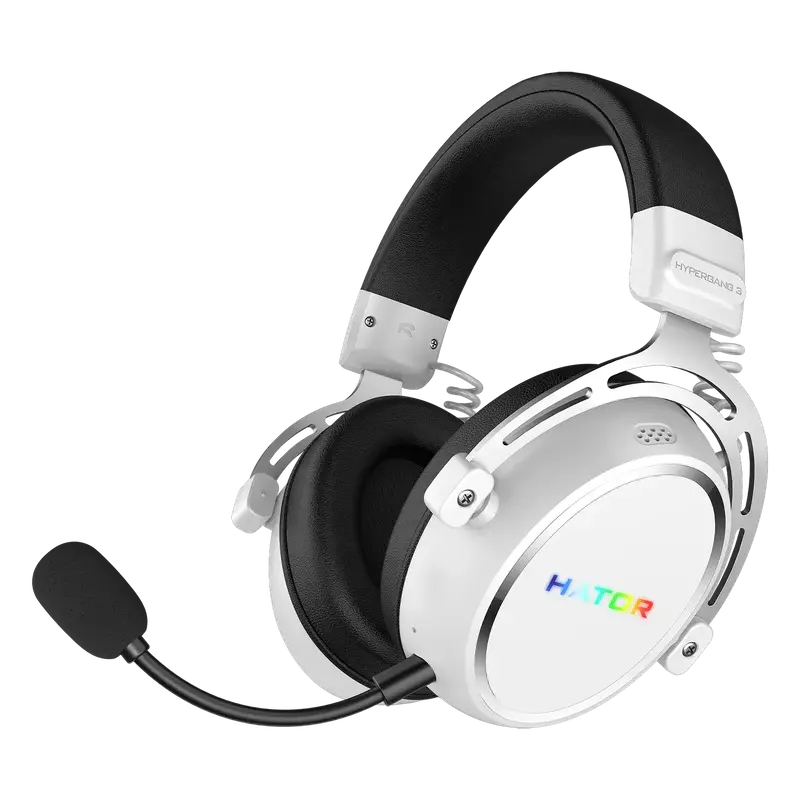 Гарнітура ігрова HATOR HYPERGANG 3 Hi-Res (ESH56) white - фото - №1