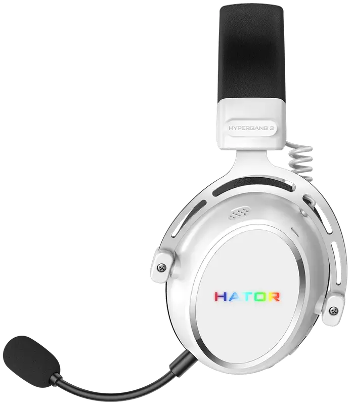 Гарнітура ігрова HATOR HYPERGANG 3 Hi-Res (ESH56) white - фото - №2