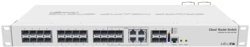 Комутатор MikroTik Cloud Router Switch (328-4C-20S-4S + RM) - фото - №0