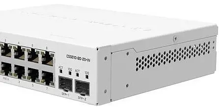 Комутатор MikroTik Cloud Smart Switch (CSS610-8G-2S+IN) - фото - №1