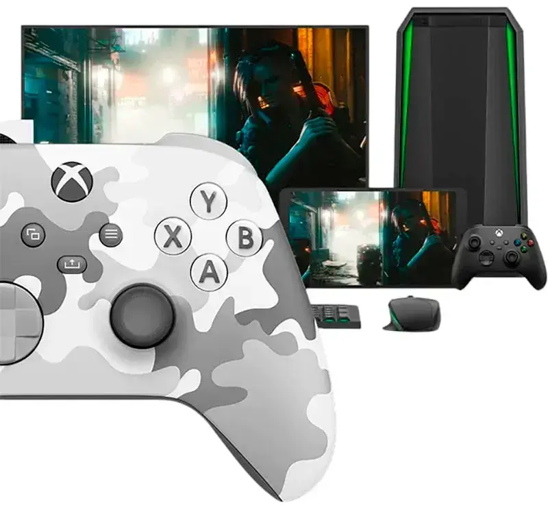 Геймпад Microsoft Official Xbox Series X/S Wireless Controller Artic Camo - фото - №11