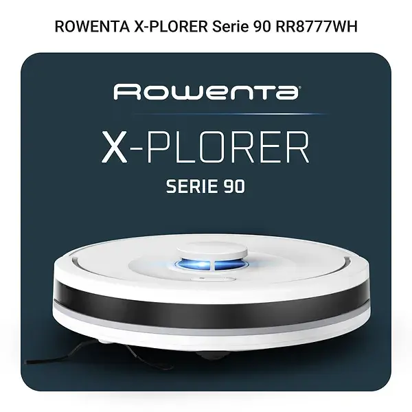 Робот-пилосос Rowenta миючий X-Plorer Serie 90 RR8777WH - фото - №6