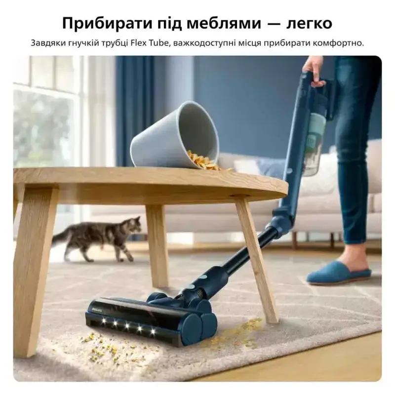Аккумуляторний пилосос PHILIPS Flex Series 5000 XC5244/10 - фото - №12
