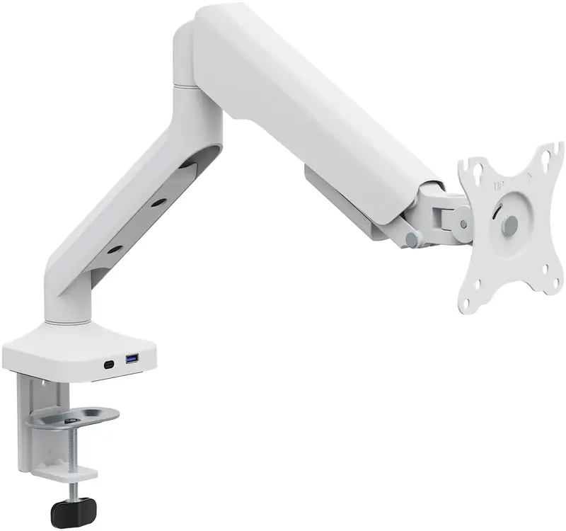 Настільне кріплення для монітора Officepro MA451W 17-40" White - фото - №0