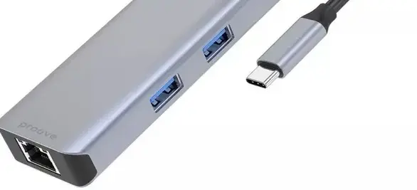 HUB USB-C Proove Iron Link 6 в 1 (сiрий) - фото - №4