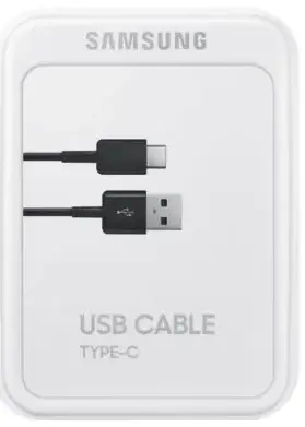Kабель USB to USB-C Samsung (EP-DG930IBRGRU) 1.5M (чорний) - фото - №1