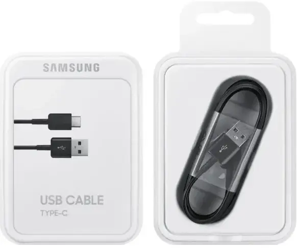 Kабель USB to USB-C Samsung (EP-DG930IBRGRU) 1.5M (чорний) - фото - №2