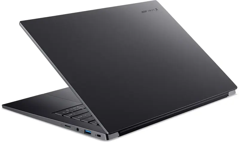 Ноутбук Acer Swift X 14 SFX14-61G Steel Gray (NX.JA8EU.004) - фото - №3