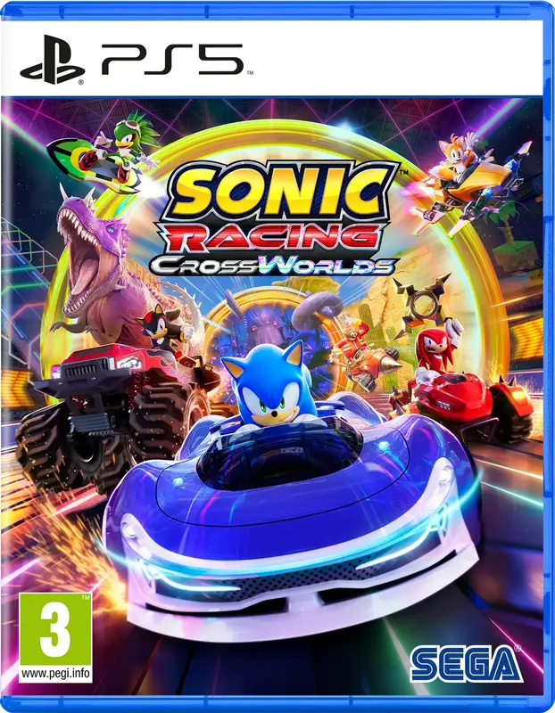 Диск PS5 Sonic Racing: CrossWorlds, BD - фото - №0