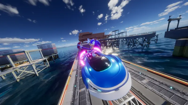 Диск PS5 Sonic Racing: CrossWorlds, BD - фото - №6