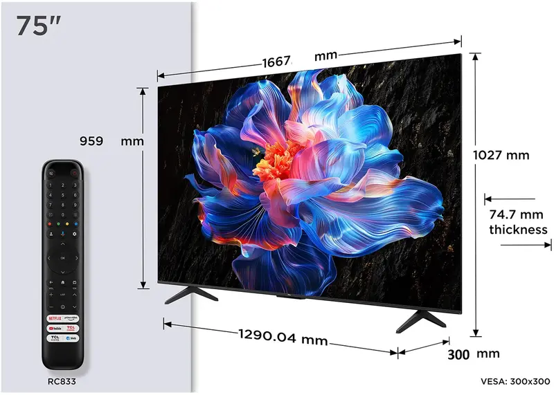 Телевизор TCL 75P6K - фото - №5