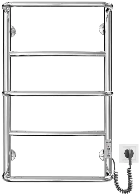 Рушникосушка MARIO електрична Люкс НР-І, хром (2.3.0313.10.P) - фото - №1