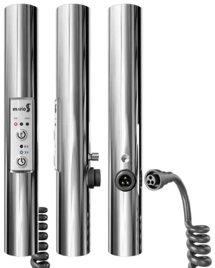 Рушникосушка MARIO електрична Люкс НР-І, хром (2.3.0313.10.P) - фото - №4