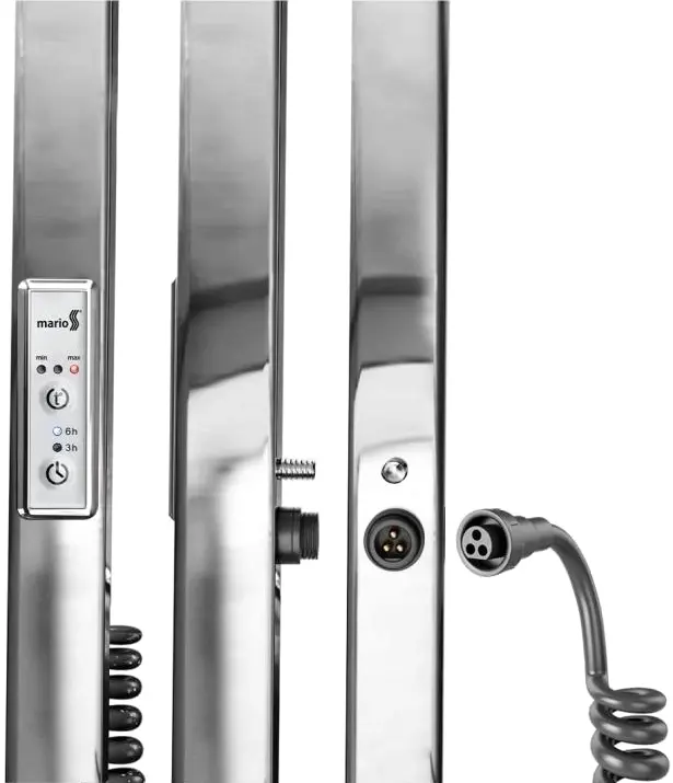 Рушникосушка MARIO електрична Преміум Класік-I, хром (2.2.1610.03.P) - фото - №3