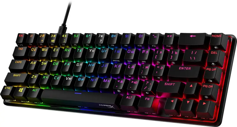 Ігрова клавіатура HyperX Alloy Origins RGB Black - фото - №3