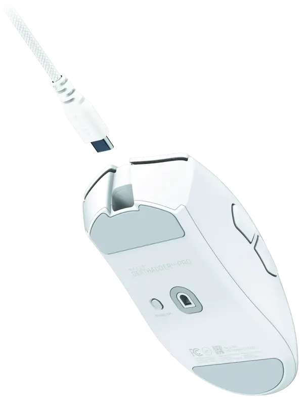 Ігрова миша RAZER DeathAdder V4 PRO Wireless, white - фото - №5
