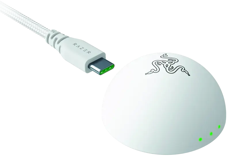 Ігрова миша RAZER DeathAdder V4 PRO Wireless, white - фото - №6