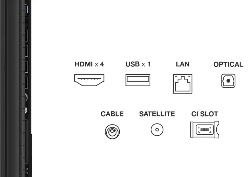Телевізор TCL 85P8K - фото - №4