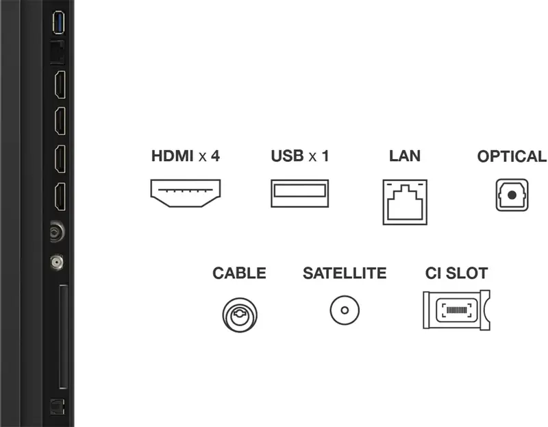 Телевізор TCL 98P8K - фото - №4