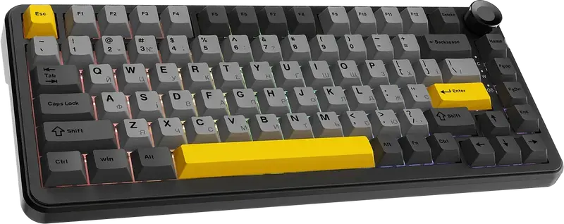 Клавиатура игровая Ajazz AK820 MAX PLUS-Daydream Switch Black-Gray