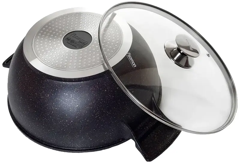 Каструля FISSMAN GRANDE 7,7 л зі скляною кришкою (14321) - фото - №4